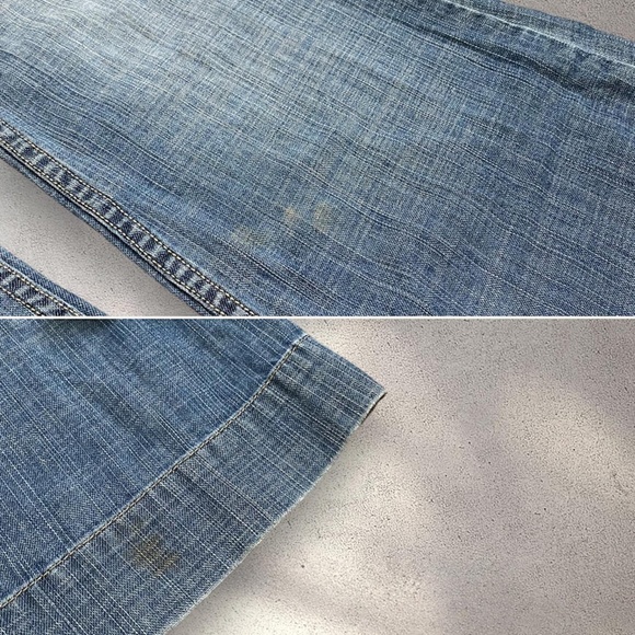 !! SOLD DO NOT BUY !! DKNY Ultra Low Rise Flare Jeans - Picture 6 of 8